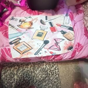 Colorful Makeup Illustration table mats #4